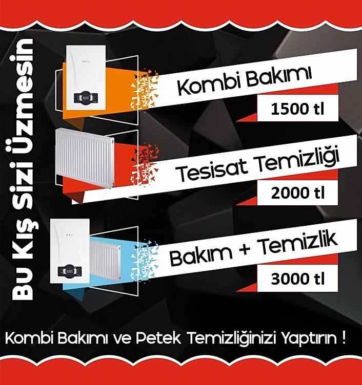 Kombi Bakım ve Petek Temizleme Kampanyası